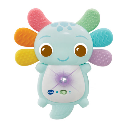 VTech Mordedor musical Rainbow Colours Axolotl Azul