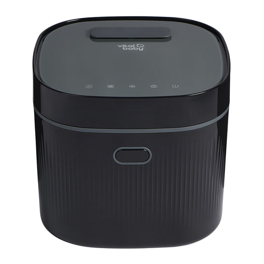 Vital Baby Esterilizador e secador UV Nurture Advanced Pro, cor preta ônix