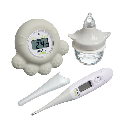 Vital Baby Kit de cuidados para bebês Protect - Livre de BPA, látex e ftalatos