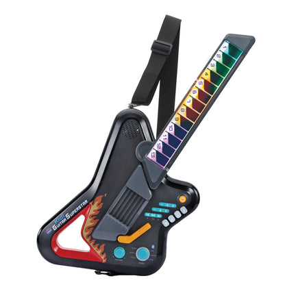 VTech Kidi® Guitar Superstar  Guitarra Infantil 12 em 1 com Luzes, Música, Bluetooth e Jogos