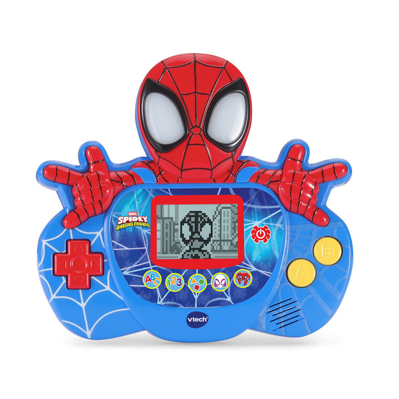 VTech Spidey Learn & Go | Brinquedo Educativo Portátil "Spidey e Sua Incrível Turma" | 5 Jogos Educativos