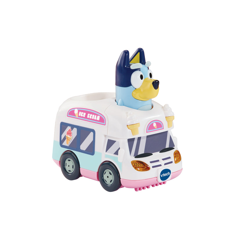 VTech Veículo de Brinquedo Toot-Toot Drivers – Caminhão de Sorvete da Bluey (com música, sons, frases e luzes; para idades de 1 a 5 anos)