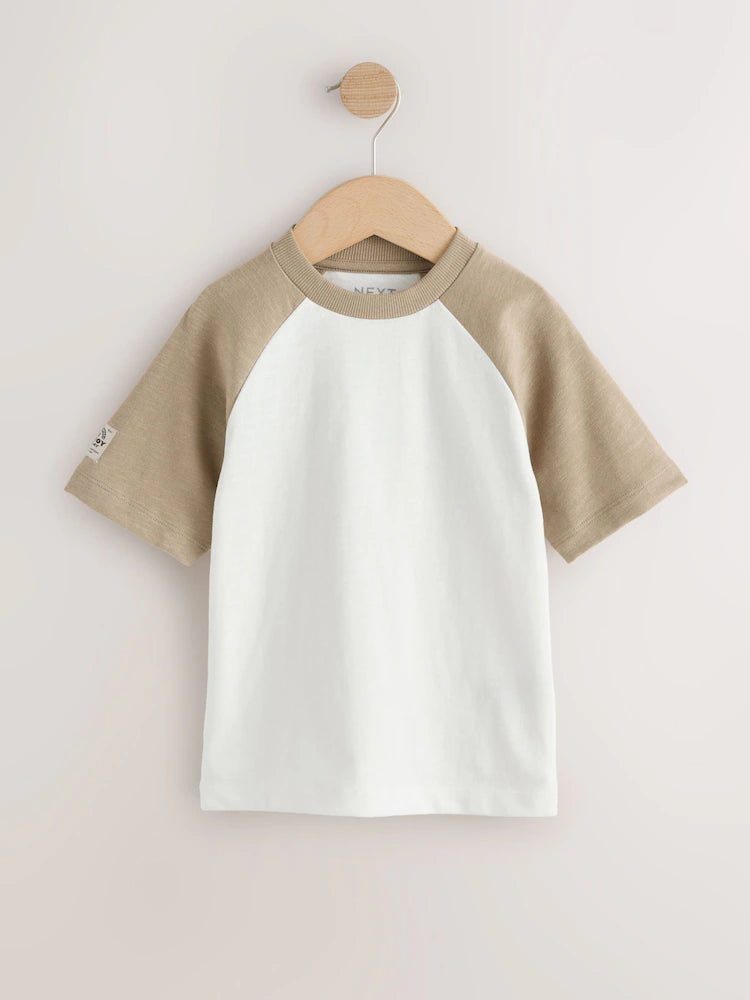 |Boy| Conjunto De 3 Camisetas Raglan Cinza De Manga Comprida (3 meses a 7 anos)