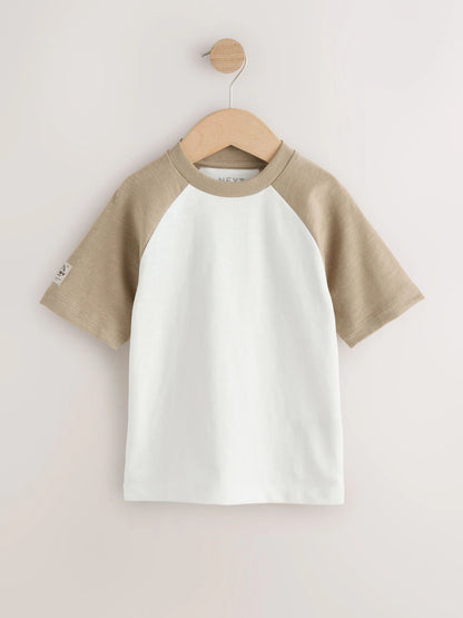 |Boy| Conjunto De 3 Camisetas Raglan Cinza De Manga Comprida (3 meses a 7 anos)