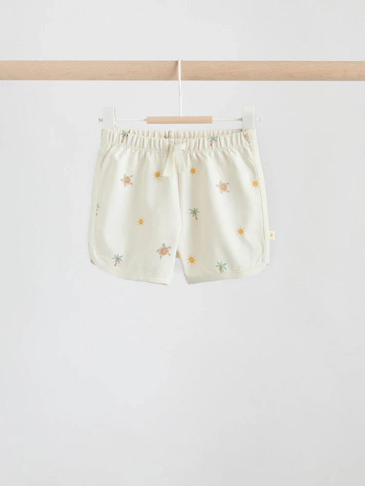 |BabyBoy| Conjunto De Top e Shorts Cream My First Holiday Para bebês (0-18 meses)