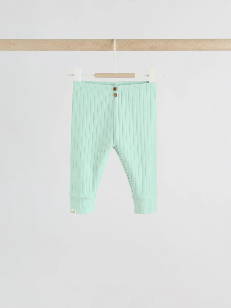|BabyBoy| Conjunto Infantil Verde Sálvia "Olá Mundo" Com Blusa e Calça Legging (0-18 meses)