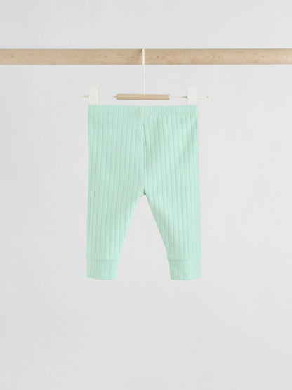 |BabyBoy| Conjunto Infantil Verde Sálvia "Olá Mundo" Com Blusa e Calça Legging (0-18 meses)