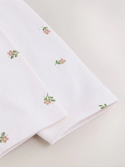 |BabyGirl| Conjunto De 2 Peças: Body e Jardineira De Veludo Cotelê (cor ferrugem) Para Bebês (0 meses a 2 anos)