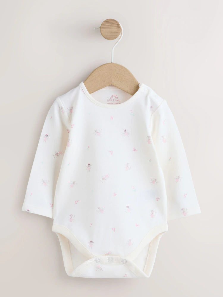|BabyGirl| Conjunto De Body e Avental Rosa De Veludo Cotelê Para Bebê (2 peças, 0 meses a 2 anos)
