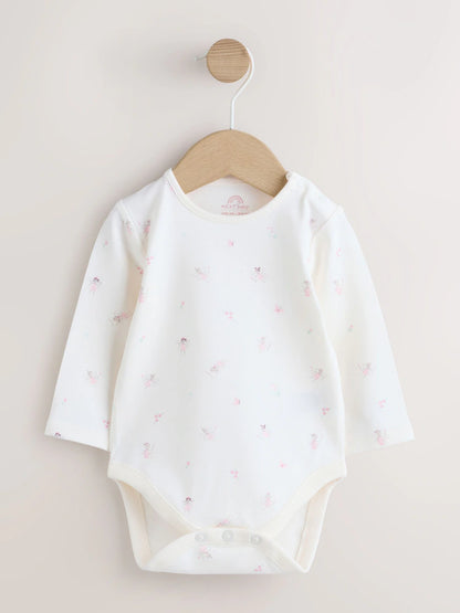 |BabyGirl| Conjunto De Body e Avental Rosa De Veludo Cotelê Para Bebê (2 peças, 0 meses a 2 anos)