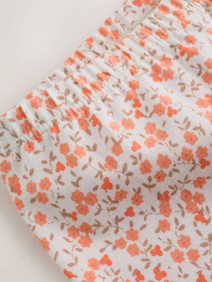 |BabyGirl| Conjunto de Moletom e Legging com Estampa de Pato Rosa (0 meses a 2 anos)