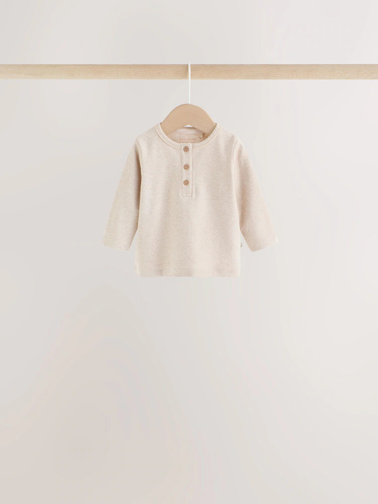 |BabyGirl| Conjunto De 6 Peças Para Bebê: Camiseta De Manga Longa Com Estampa Floral Miúda e Leggings (0 meses a 2 anos)