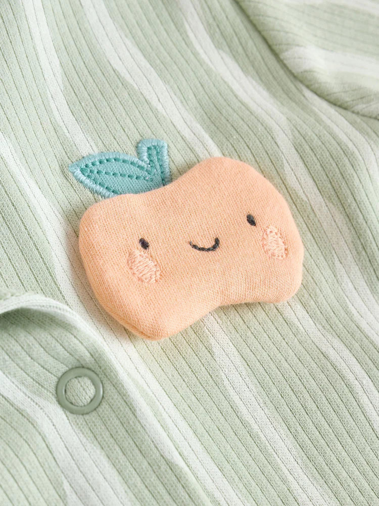 |BabyGirl| Pacote Com 3 Macacões De Dormir Com Personagens Sem Pés Amarelos Para Bebês (0 meses a 3 anos)