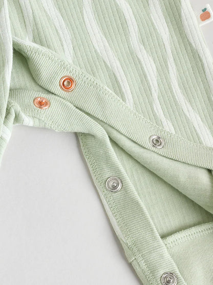 |BabyGirl| Pacote Com 3 Macacões De Dormir Com Personagens Sem Pés Amarelos Para Bebês (0 meses a 3 anos)