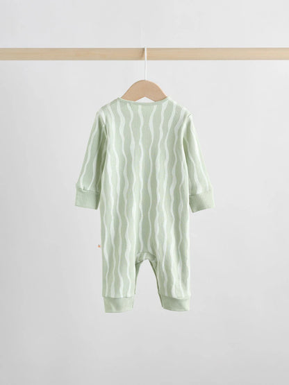 |BabyGirl| Pacote Com 3 Macacões De Dormir Com Personagens Sem Pés Amarelos Para Bebês (0 meses a 3 anos)