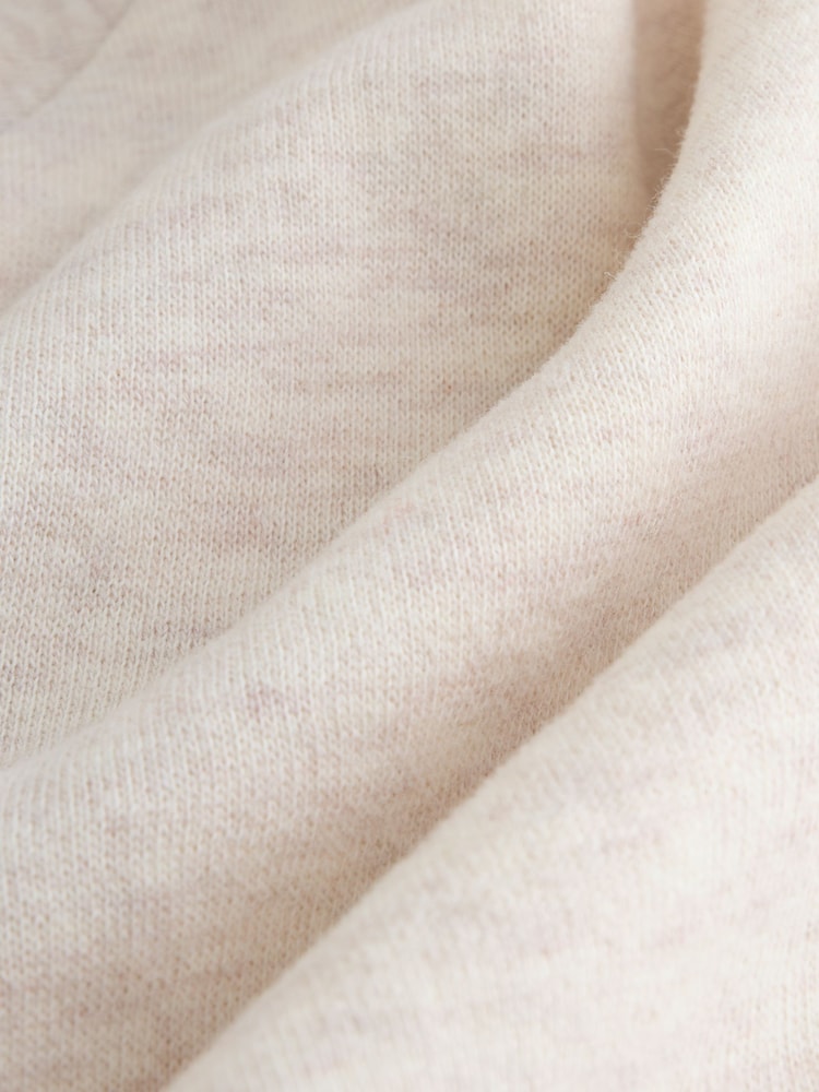 |Girl| Conjunto De 2 Peças De Saia e Leggings Em Moletom Neutro (3 meses a 7 anos)