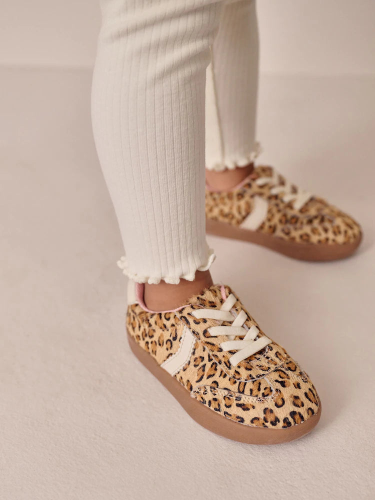 |Girl| Conjunto De 2 Peças De Saia e Leggings Em Moletom Neutro (3 meses a 7 anos)