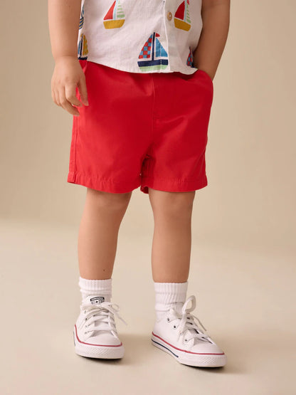 |Boy| Camiseta De Manga Curta Com Estampa Náutica Branca (3 meses a 7 anos)