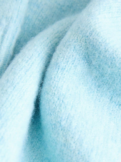 |Boy| Conjunto De Blusa De Gola Redonda e Calça De Moletom Azul Claro (3 meses a 7 anos)