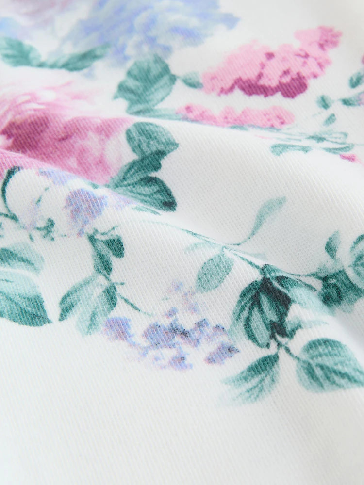 |BabyGirl| Conjunto De 3 Macacões De Dormir Rosa Com Zíper Duplo Para Bebês (0-2 anos)