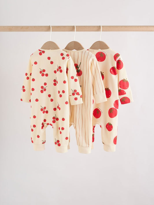 |BabyBoy| Conjunto De 4 Macacões Para Bebês Da Red Tomato (0 meses a 3 anos)