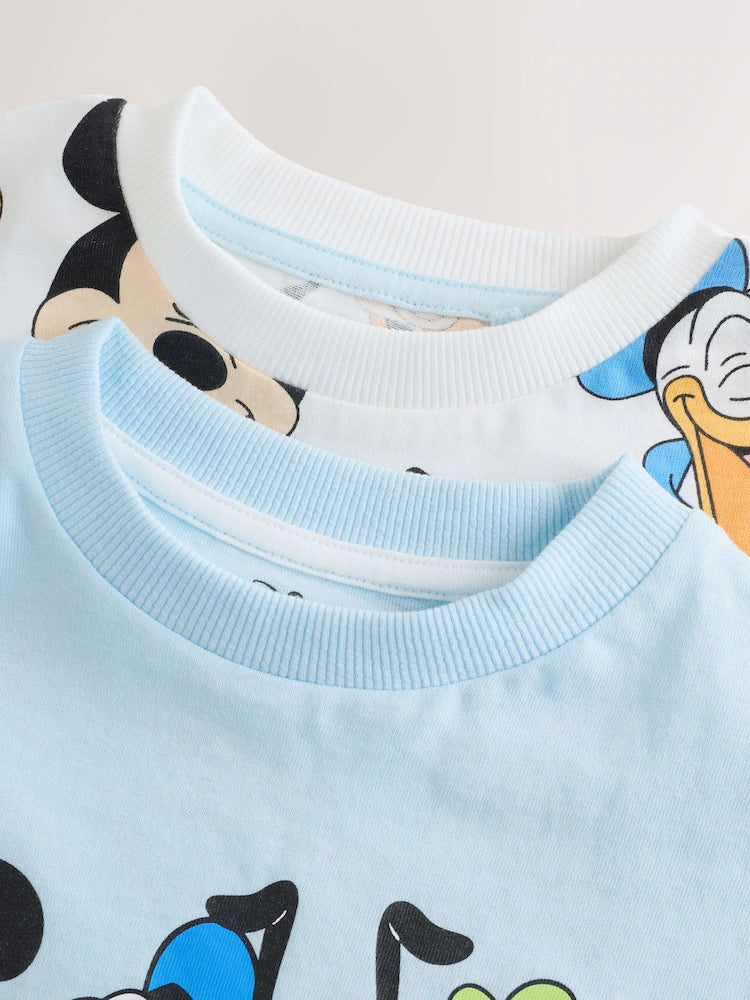 |Boy| Camiseta De Manga Curta Com Várias Estampas Do Mickey Mouse (3 meses a 8 anos)