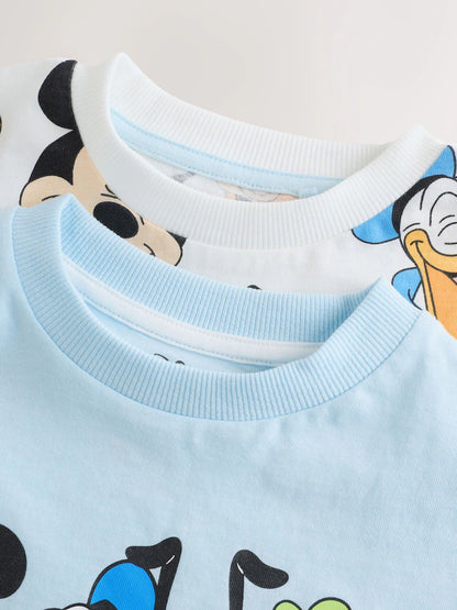 |Boy| Camiseta De Manga Curta Com Várias Estampas Do Mickey Mouse (3 meses a 8 anos)