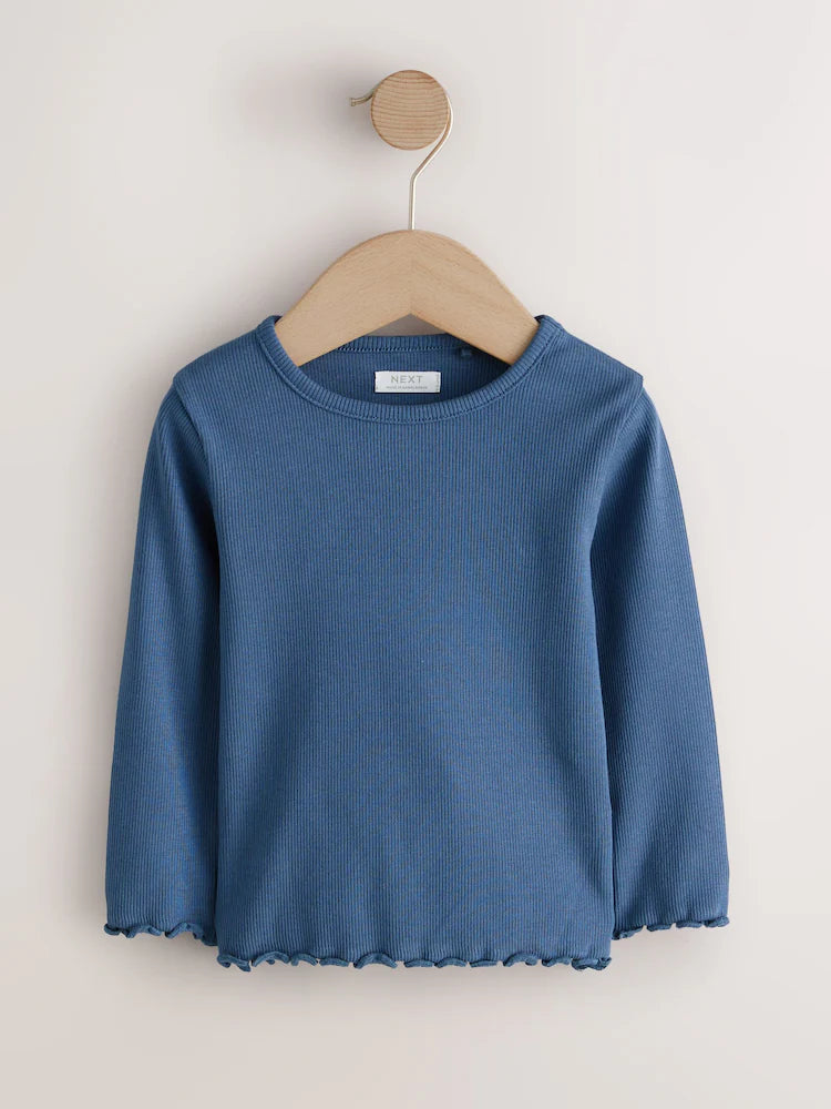 |Girl| Conjunto De Jardineira e Camiseta Cor Creme Com Estampa De Coração (3 meses a 7 anos)