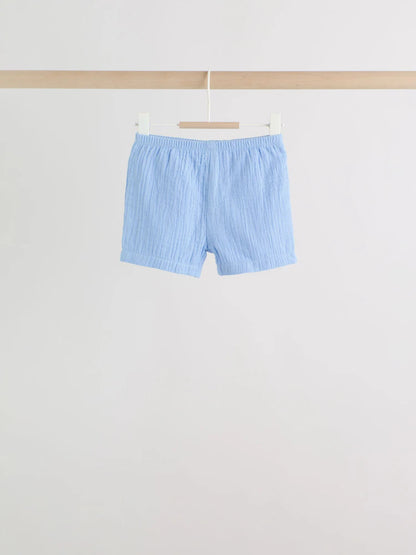|BabyBoy| Conjunto De Bebê Blue Lion Com Blusa e Shorts, 6 Peças (0 meses a 3 anos)