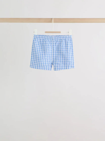 |BabyBoy| Conjunto De Bebê Blue Lion Com Blusa e Shorts, 6 Peças (0 meses a 3 anos)