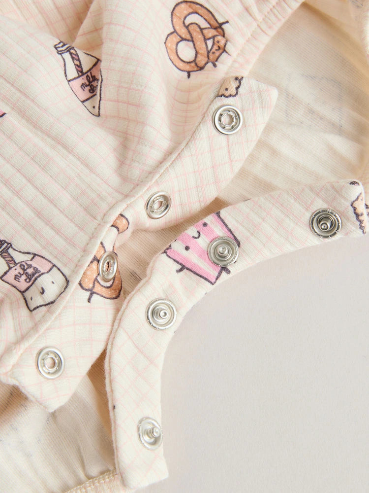 |BabyGirl| Conjunto De 3 Macacões Para Bebê Da Pink Milk Club