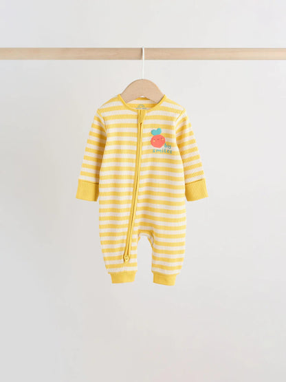 |BabyBoy| Conjunto De 3 Macacões Listrados Para Bebês (0 meses a 3 anos)