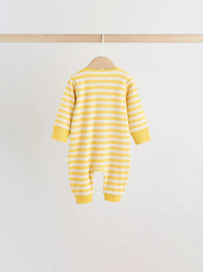 |BabyBoy| Conjunto De 3 Macacões Listrados Para Bebês (0 meses a 3 anos)