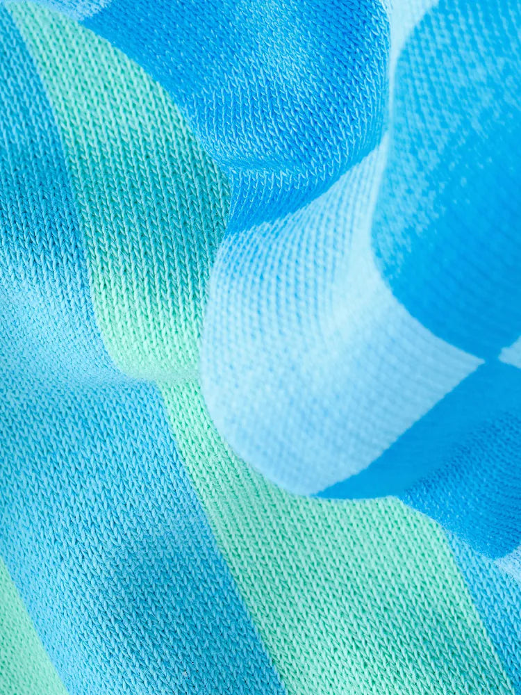 |Boy| Conjunto De Camiseta De Manga Curta e Shorts Com Estampa De Comida Nas Costas Em Verde e Branco (3 meses a 7 anos)