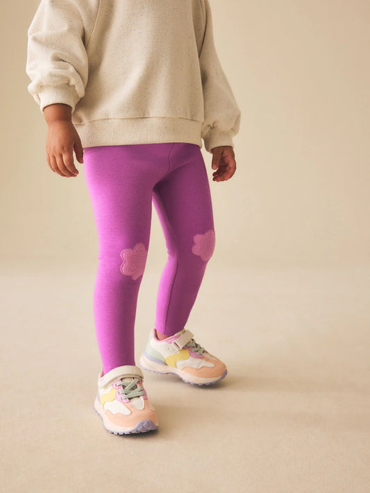 |Girl| Leggings Roxas (3 meses a 7 anos)
