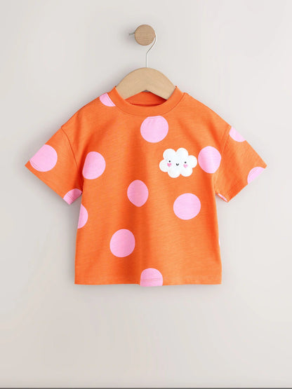 |Girl| Conjunto De 4 Camisetas Arco-íris (3 meses a 7 anos)
