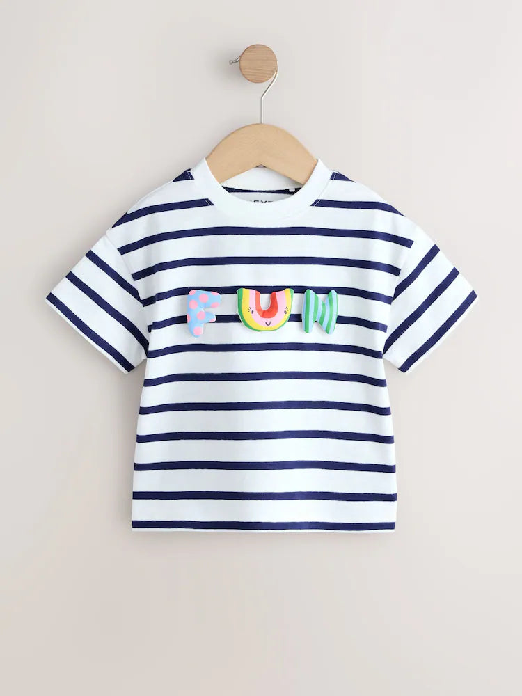 |Girl| Conjunto De 4 Camisetas Arco-íris (3 meses a 7 anos)