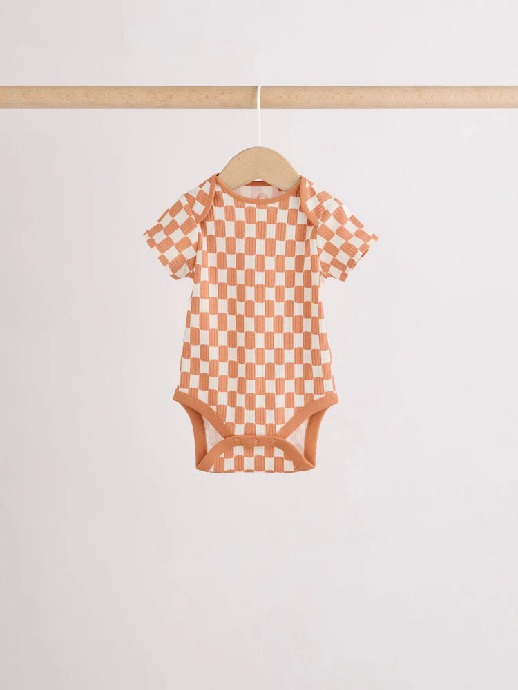 |BabyBoy| Conjunto Com 5 Bodies De Manga Curta Para Bebês