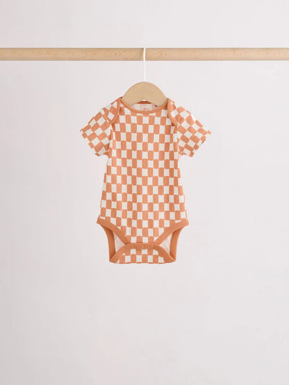 |BabyBoy| Conjunto Com 5 Bodies De Manga Curta Para Bebês