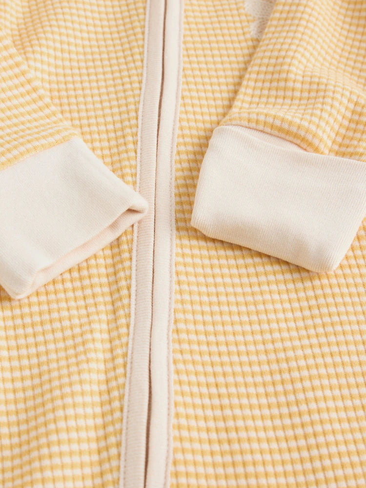 |BabyBoy| Conjunto De 3 Macacões Amarelos Para Bebês (0 meses a 3 anos)