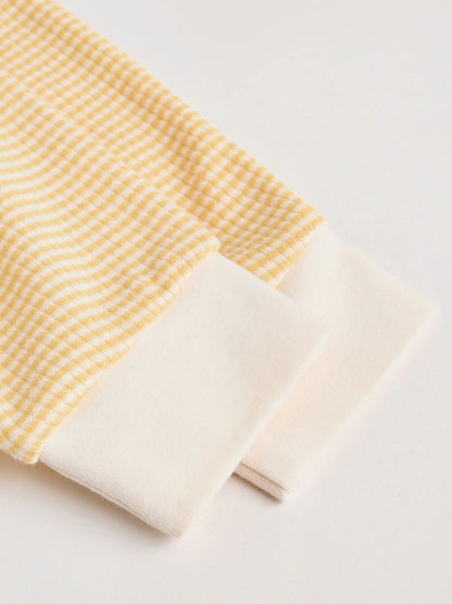 |BabyBoy| Conjunto De 3 Macacões Amarelos Para Bebês (0 meses a 3 anos)