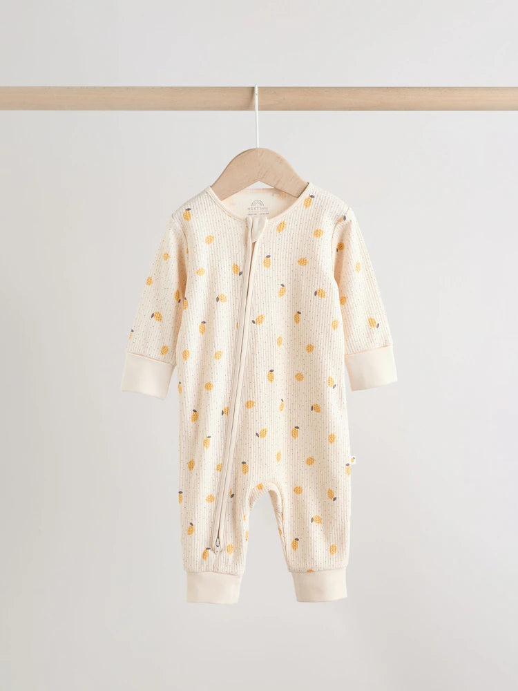 |BabyBoy| Conjunto De 3 Macacões Amarelos Para Bebês (0 meses a 3 anos)