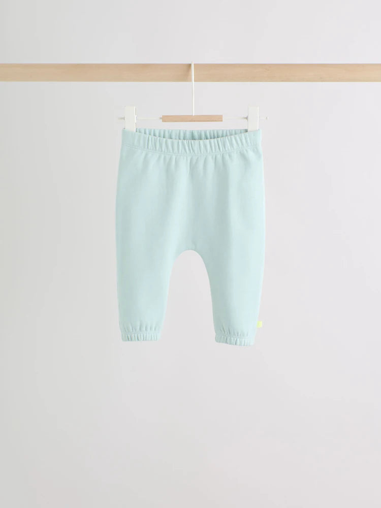 |BabyBoy| Conjunto De 6 Peças Para Bebê, Composto Por Camiseta e Calça De Moletom Listrada azul e verde (0 meses a 3 anos)