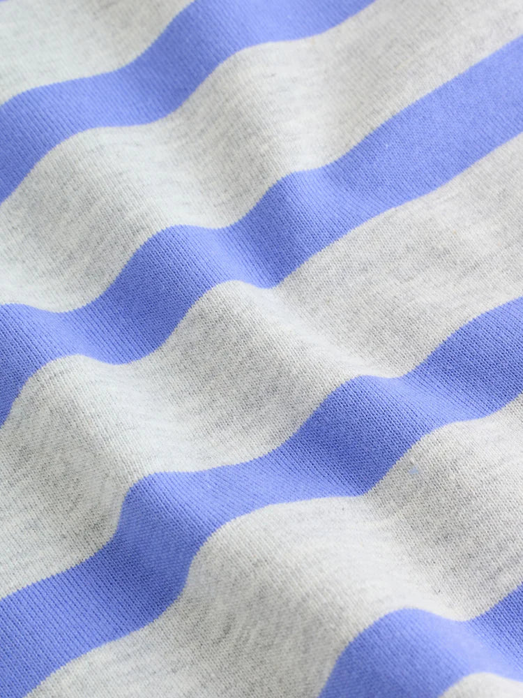 |BabyBoy| Conjunto De 6 Peças Para Bebê, Composto Por Camiseta e Calça De Moletom Listrada azul e verde (0 meses a 3 anos)