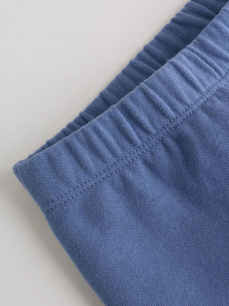 |BabyBoy| Conjunto De 6 Peças Para Bebê, Composto Por Camiseta e Calça De Moletom Listrada azul e verde (0 meses a 3 anos)