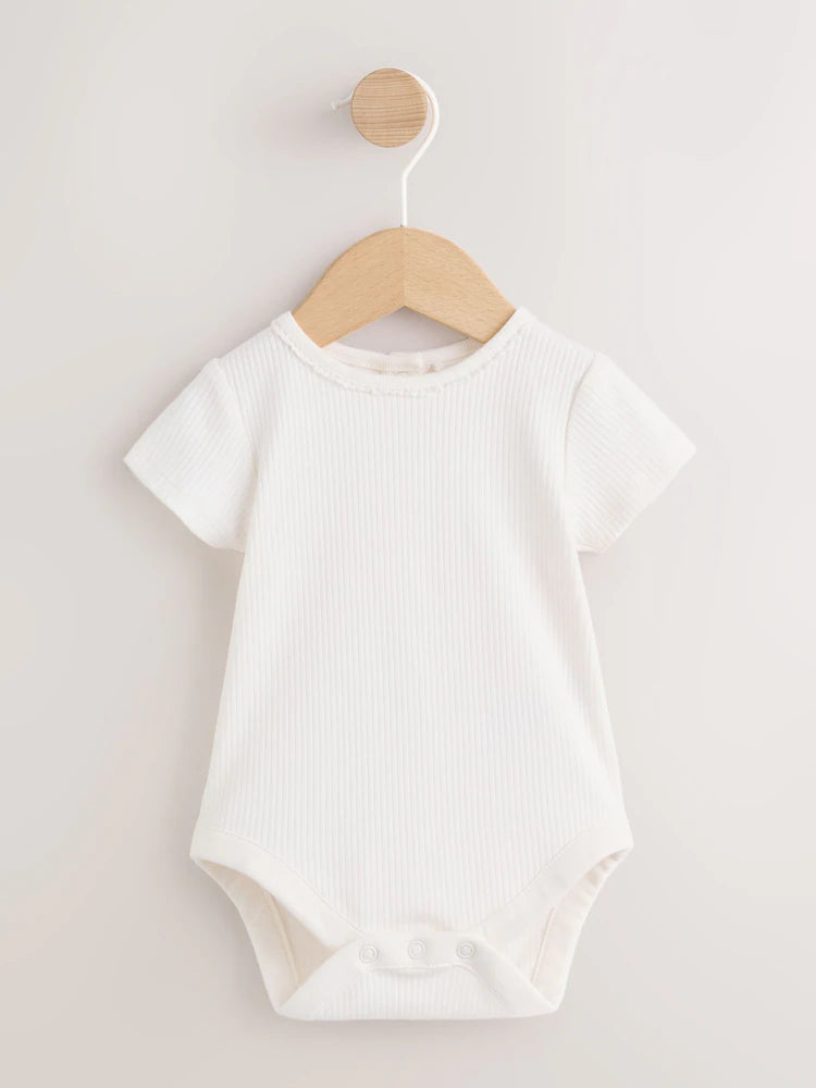 |BabyGirl| Conjunto De Jardineira e Body Listrado Rosa Para Bebê (2 peças, 0 meses a 2 anos)
