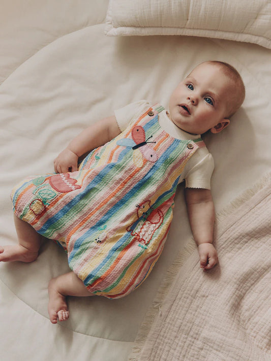 |BabyBoy| Conjunto De Jardineira e Body Para Bebê Com Vários Personagens, 2 Peças (0 meses a 2 anos)