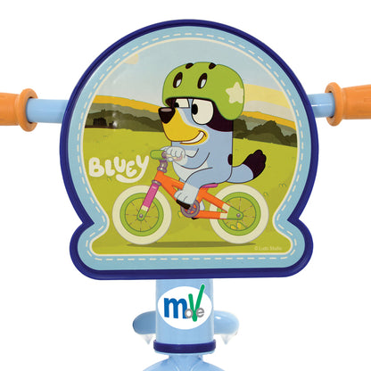 Bluey Bicicleta de Equilíbrio de 12 polegadas com rodas de LED – Estrutura de aço, pneus à prova de furos e altura do assento ajustável
