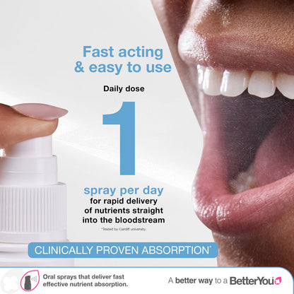 BetterYou Spray oral Vitamina D 1000 UI