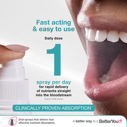 BetterYou Spray oral Vitamina D 4000 UI